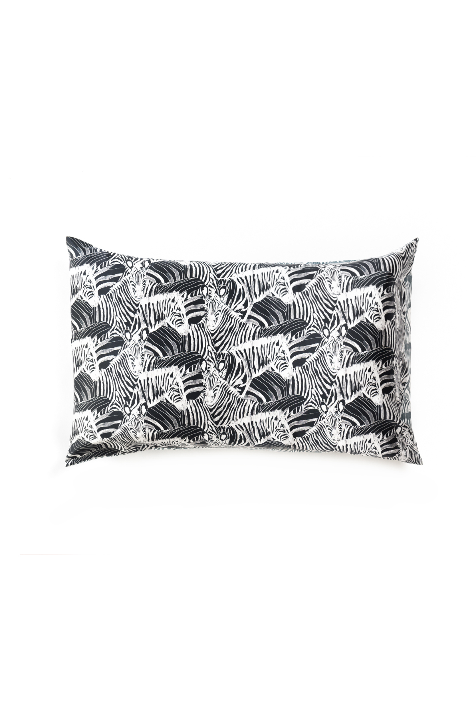 zebra silk pillow case
