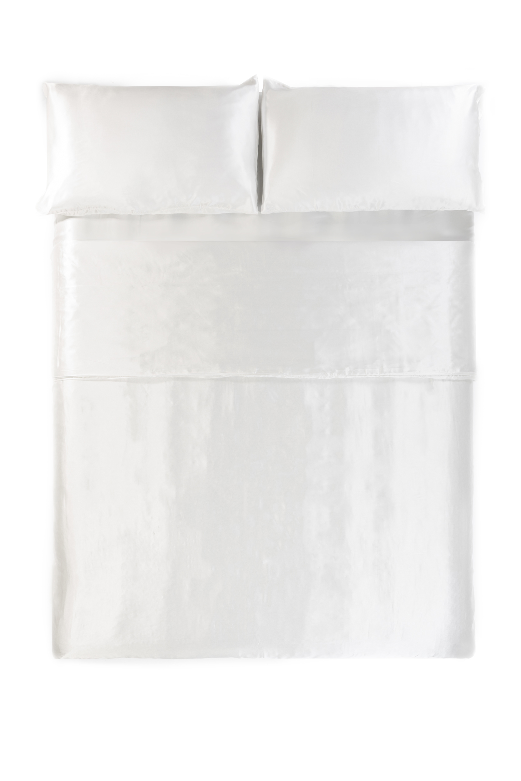 silk white duvet cover